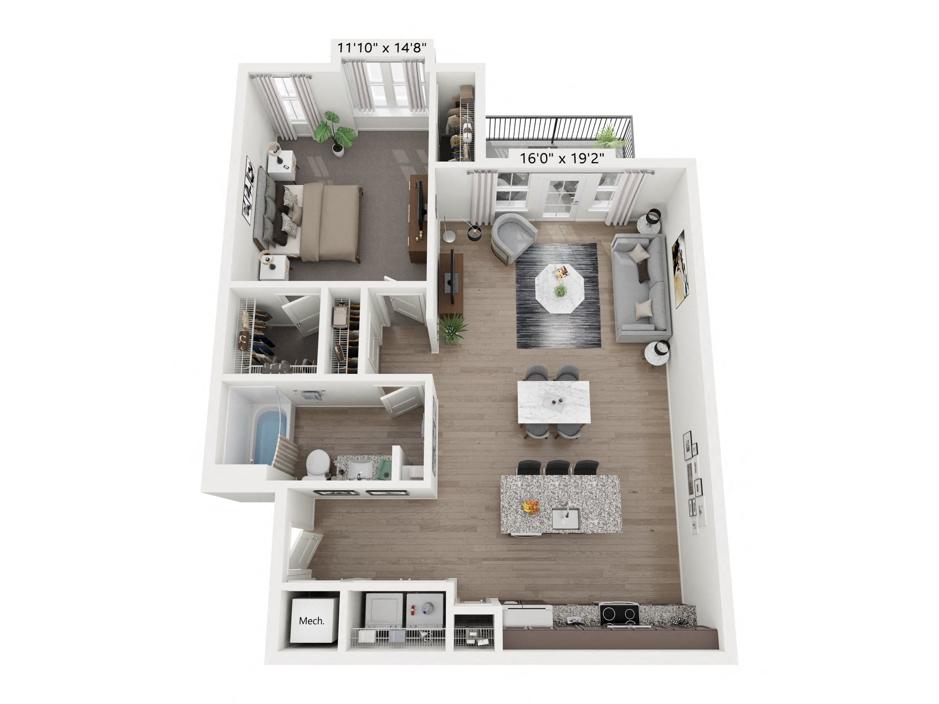 Aster (1.10 F) floor plan